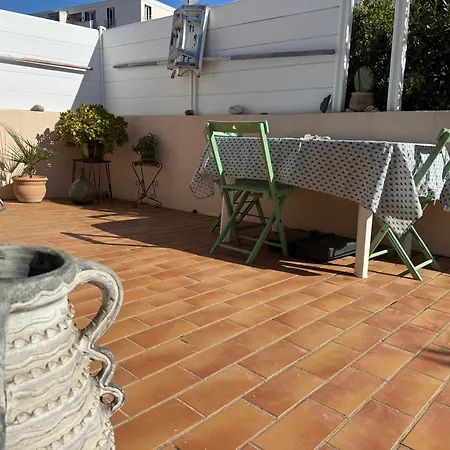 アパート L'oasis Bleue Et Terrasse *