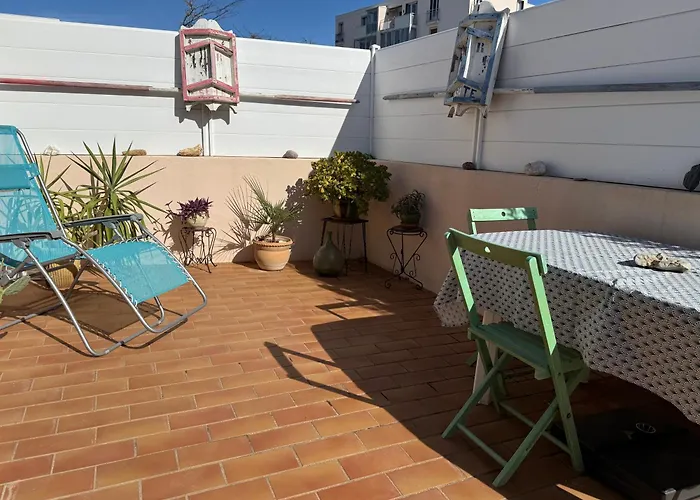 דירה L'oasis Bleue Et Terrasse Sète