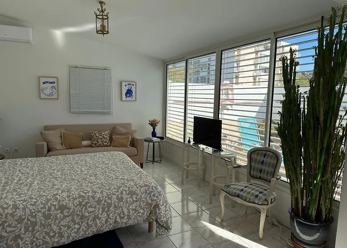 L'oasis Bleue Et Terrasse *